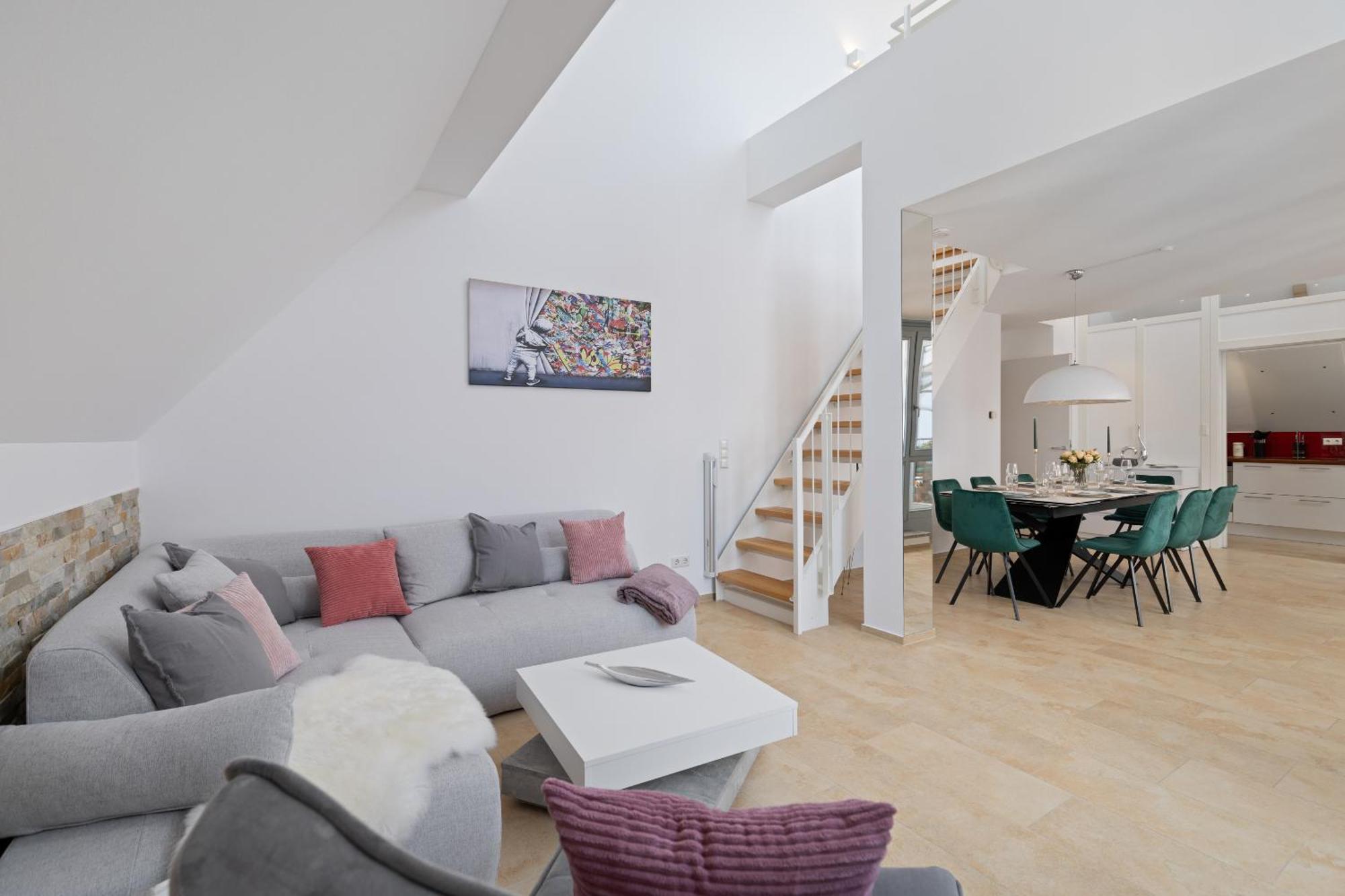 Helloflats - Luxus-Penthouse - Balkon - Parking - Zentrum - Therme - Naehe Flughafen Muc エルディング エクステリア 写真